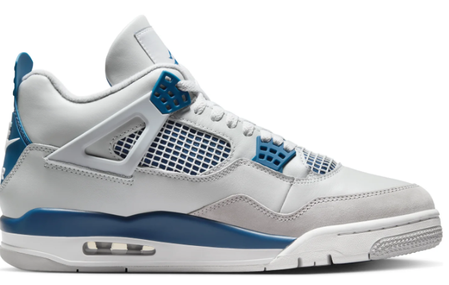 Air Jordan 4 Retro 'Military Blue' (2024) FV5029-141 Men's Sneakers
