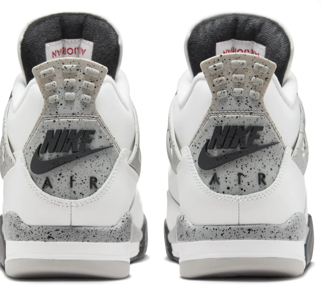 Air Jordan 4 Retro 'White Cement' 2025 FV5029-100 Men's Sneakers