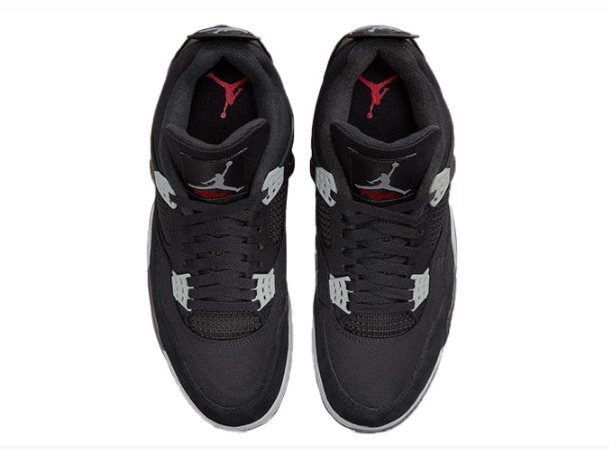 Air Jordan 4 Retro SE 'Black Canvas' DH7138-006 Men's Sneakers