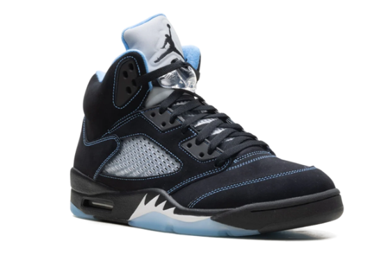 Air Jordan 5 Retro 'Black University Blue' (2026) DD0587-008 Men's Sneakers