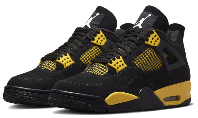 Air Jordan 4 Retro 'Thunder' DH6927-017 Men's Sneakers