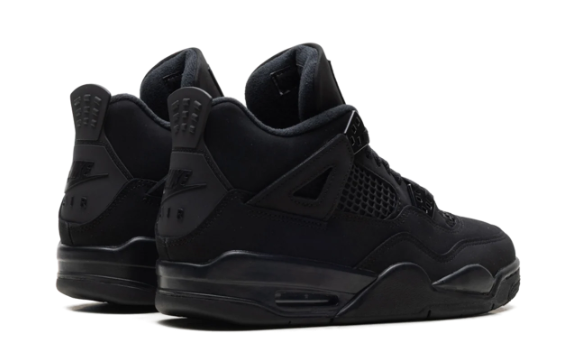 Air Jordan 4 Retro GS 'Black Cat' (2025) IB4171-010 Kids Sneakers
