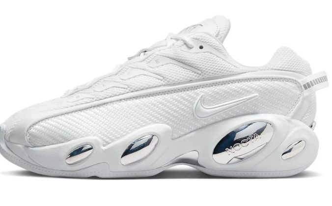 Nike x NOCTA Glide 'White / Chrome' | DM0879-100