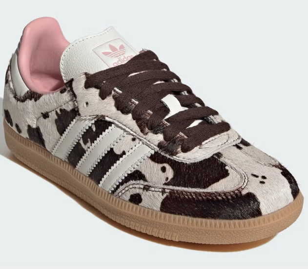 Adidas Samba OG 'Cow Print' Women's Sneakers