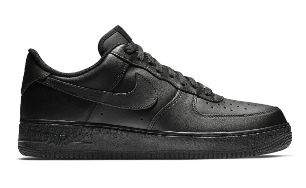 Nike Air Force 1 ’07 ‘Triple Black’ (Men’s) – CW2288-001