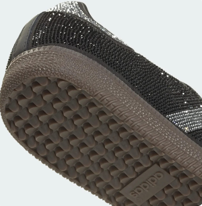 Adidas Samba OG 'Rhinestone' Women's Sneakers - Black Silver IH9052