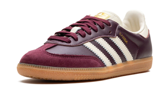 Adidas Samba OG WMNS 'Maroon / Cream White' | ID0479