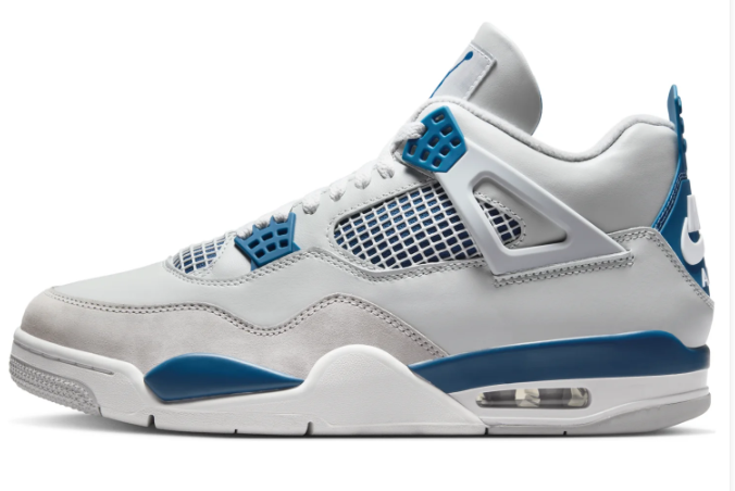 Air Jordan 4 Retro 'Military Blue' (2024) FV5029-141 Men's Sneakers