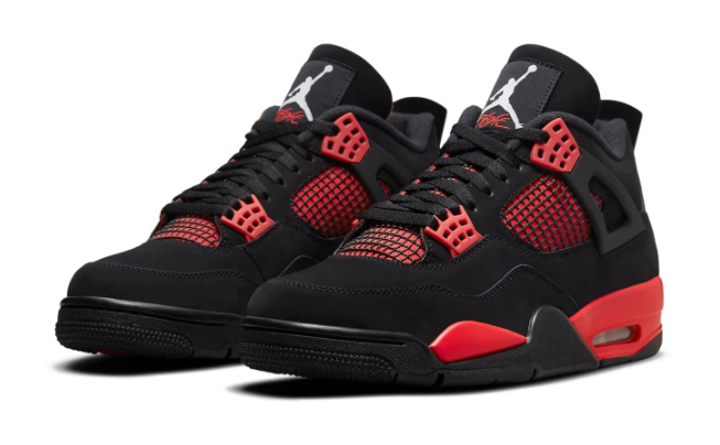 Air Jordan 4 Retro 'Red Thunder' CT8527-016 Men's Sneakers