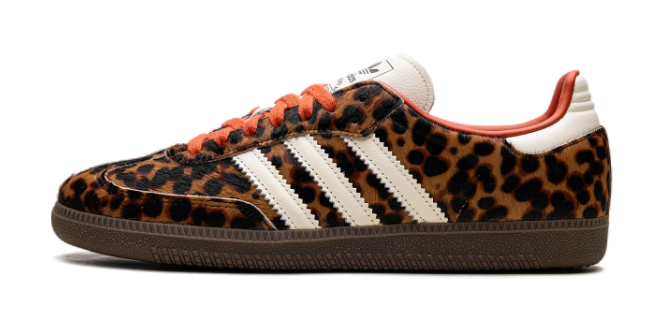 Adidas Samba OG WMNS 'Leopard Pack' Cream Orange | JI2734