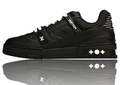 Louis Vuitton LV Trainer Low 'Monogram Black Embossed' Sneakers - Style 1AAREY