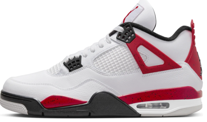Air Jordan 4 Retro 'Red Cement' DH6927-161 Men's Sneakers