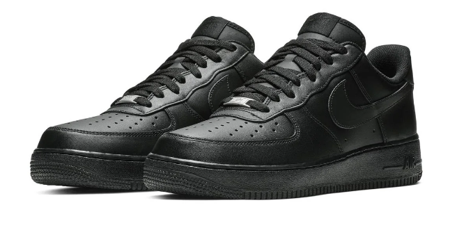 Nike Air Force 1 ’07 ‘Triple Black’ (Men’s) – CW2288-001