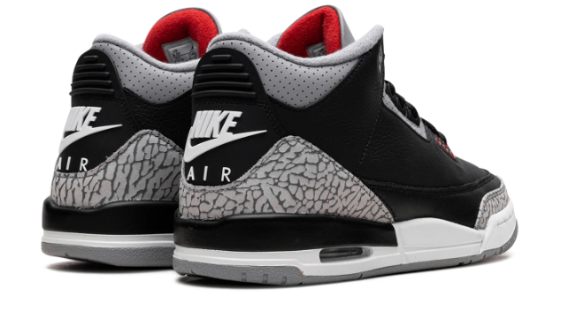 Air Jordan 3 Retro GS 'Black Cement' DM0967-010 Kids Sneakers